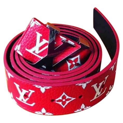 red louis vuitton belt men's|louis vuitton belt men price.